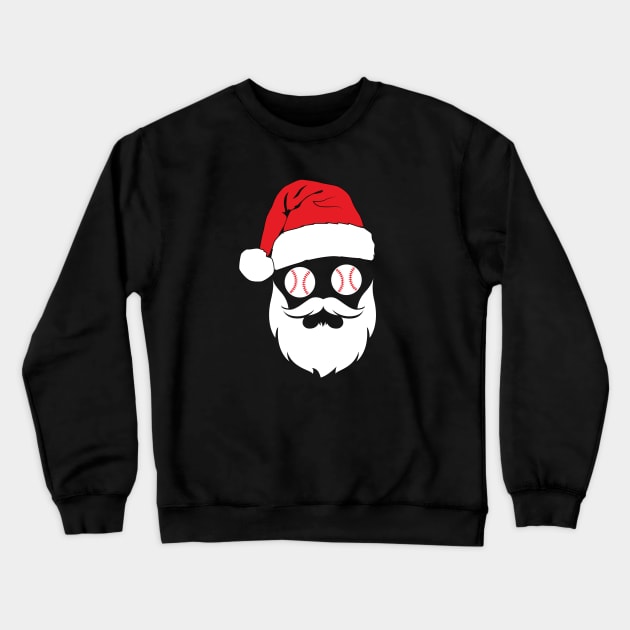 Baseball Christmas Crewneck Sweatshirt by footballomatic